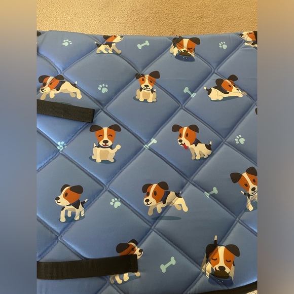 Lettia All Purpose Full Puppy Print Saddle Pad - Picture 8 of 8